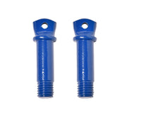 4 Pack 5/8" Galv Blue Bow Shackle D-Ring w 3/4" Clevis Screw Pin WLL 7000 lbs