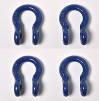 4x 1/2" Bow Shackle D-Ring w Clevis Screw Pin Anchor 2 TON 4400 lbs capacity