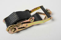 6x 2"x27' 11000lb 5T Ratchet Strap J Hook Heavy Duty Tie Down f Cargo RV 2x27