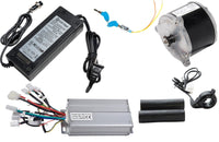 Electric Scooter GoKart Motor Kit Currie Face 48V 900W Control Charger Throttle