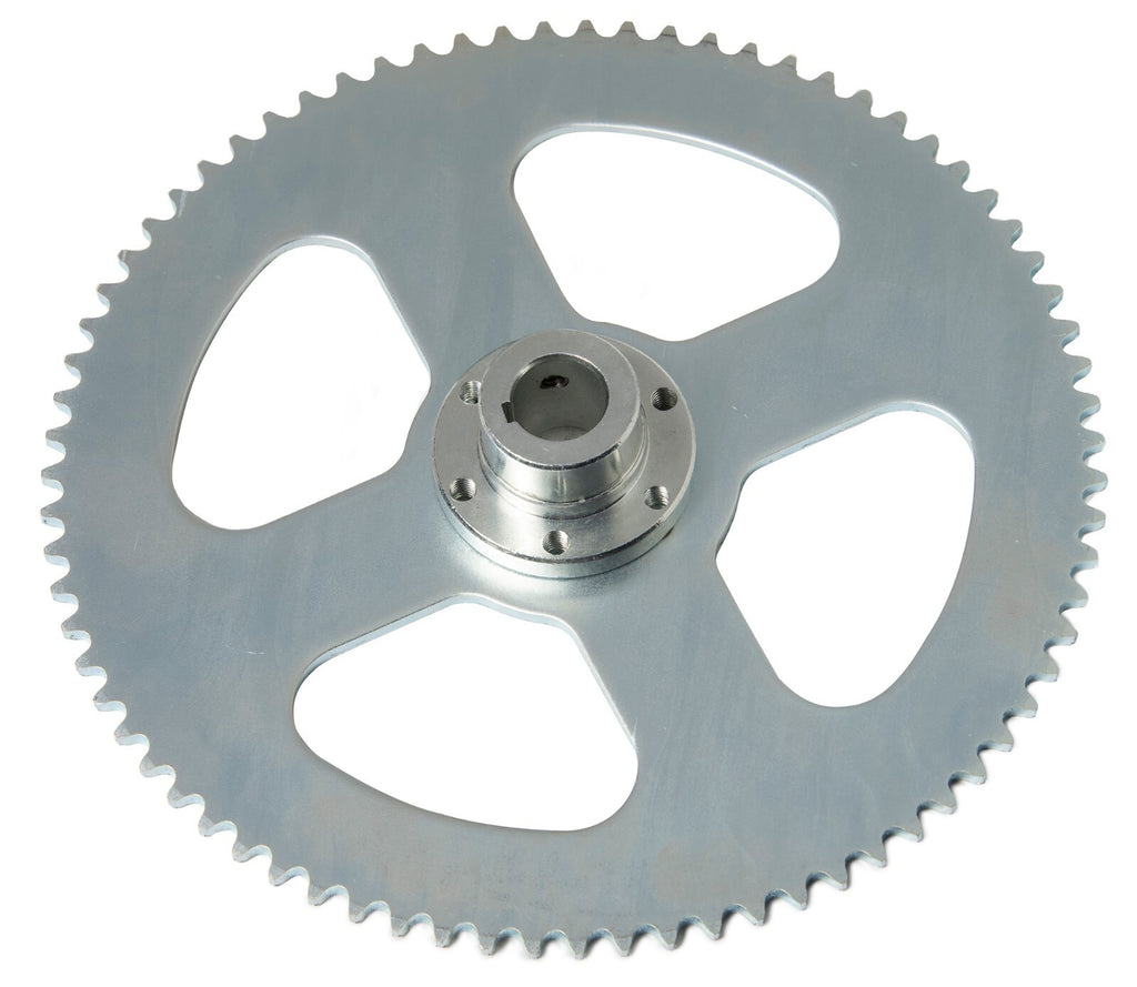 Sprocket #35 fix Drive w keyed Axle Shaft Hub Adapter 75T 6 hole shaft size 3/4"