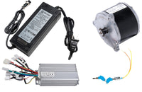 Electric Scooter GoKart Motor Kit Currie Face 48V 900W Control Charger Throttle