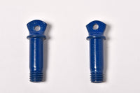 4x 1/2" Bow Shackle Blue w Clevis Screw Pin Anchor 2 TON 4400 lbs capacity