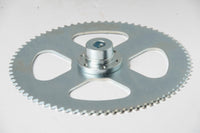 Sprocket #35 fix Drive w keyed Axle Shaft Hub Adapter 75T 6 hole shaft size 1/2"