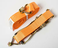 6x 2"x27' 11000lb 5T Ratchet Strap J Hook Heavy Duty Tie Down f Cargo RV 2x27