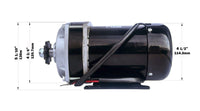 650W 36V ZXF Gear motor+controller+keylock+Charger+Thumb Throttle