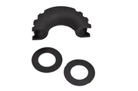 3/4" BLUE D-Ring Bow Shackle 10500 lbs BLACK Pin & No noise vibration Protector