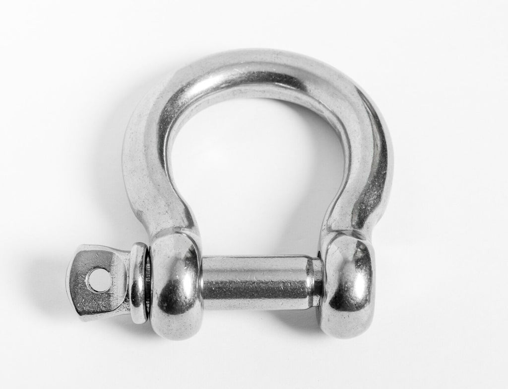 3/4" Marine Anchor Bow Shackle Clevis DRing 304 Stainless Steel Sailboat Rigging