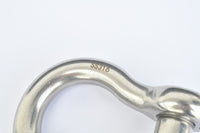 2x 5/8" Marine Bow Shackle Stainless Steel 316 Clevis D-Ring Sailboat Rigging