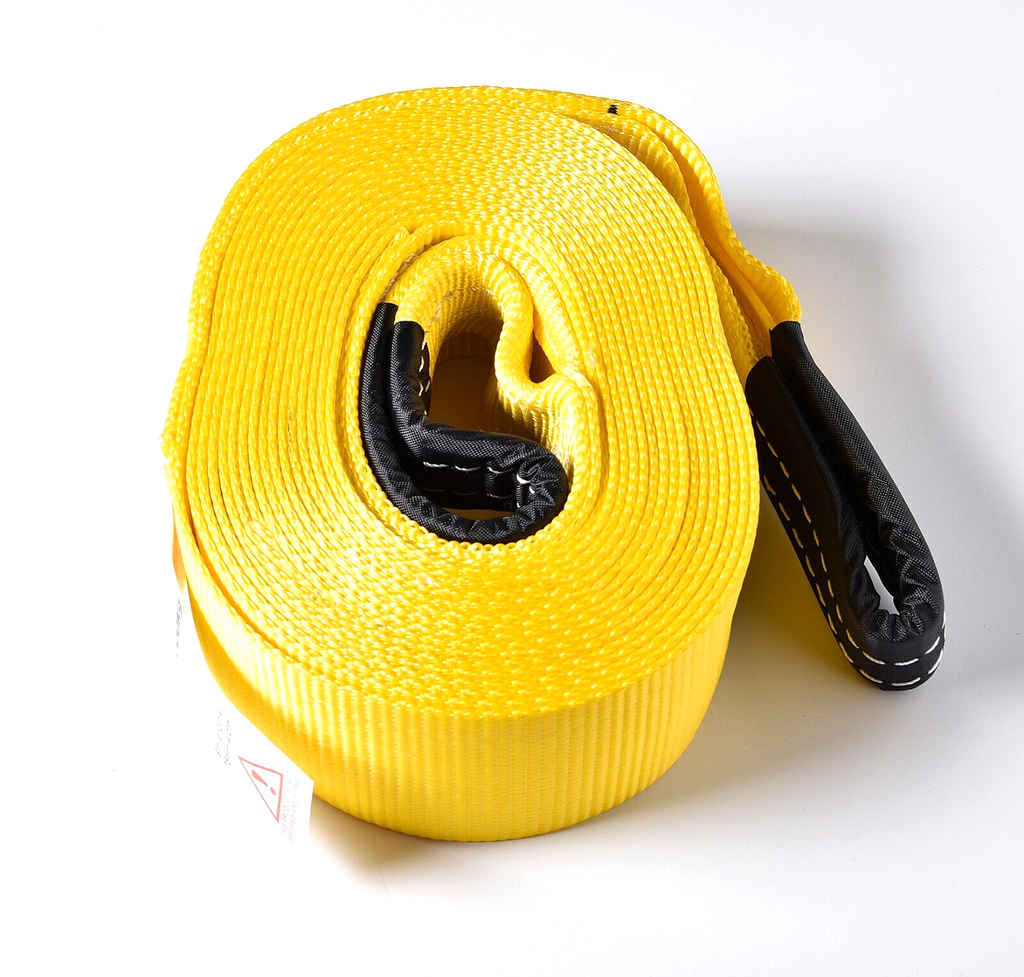Tow Strap Winch Recovery 3x30 3" 20000 lbs 9Ton 30ft tree saver Jeep Snow Mud