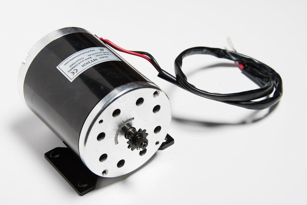 UNITE MY1020 500W 24V electric motor w Base #25 sprocket f Scooter GoKart eBike