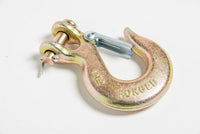 2x G70 5/16" Clevis Slip Hooks f Tow Truck Chain Flatbed Truck Trailer Tie Down