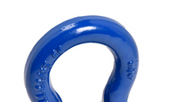 3/4" BLUE D-Ring Bow Shackle 10500 lbs BLACK Pin & No noise vibration Protector