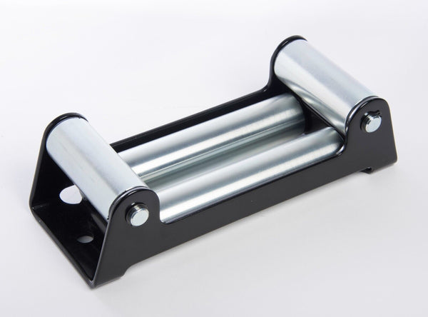 2-Pack 10-Ton Heavy Duty Winch Roller Fairleads - Universal 4-Way Roller Cable Guide
