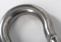 2(Two) 1/2" Marine Bow Shackle Clevis DRing 316 Stainless Steel Sailboat Rigging
