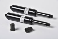 Pair 750 lbs lambo door shocks w end cap bushing f bolt on vertical lamborghini