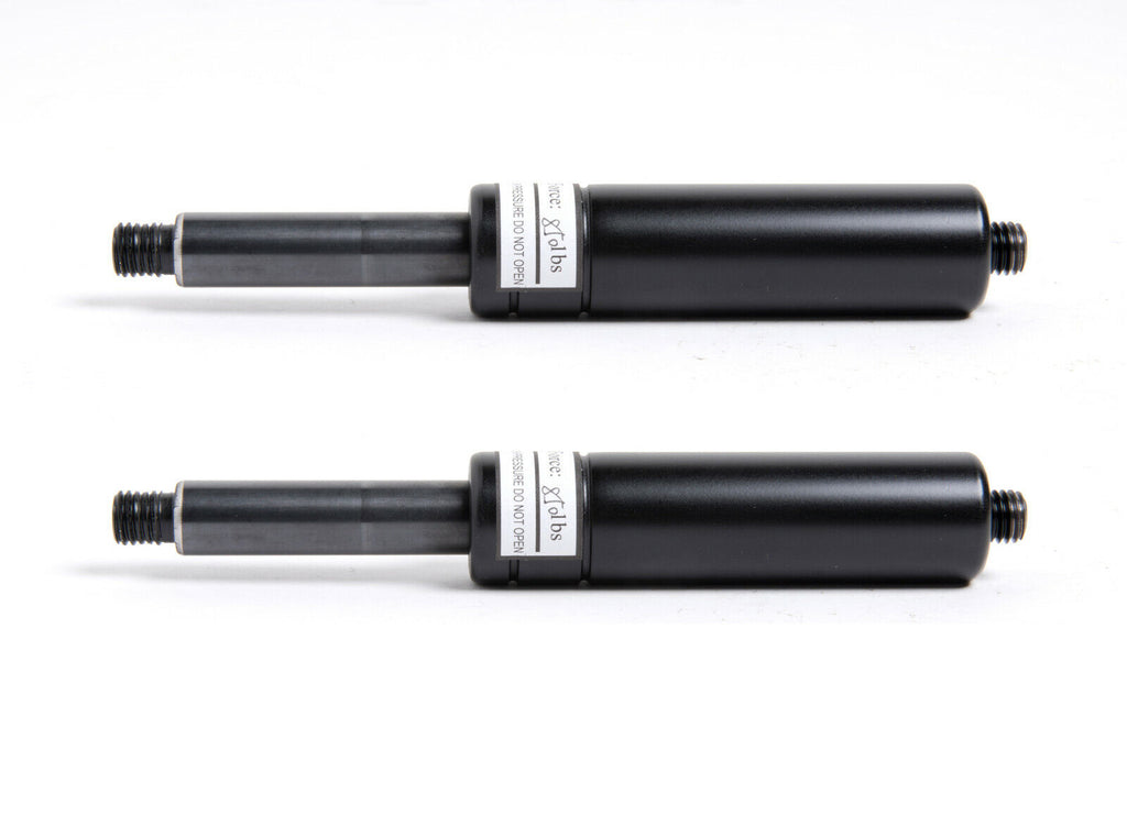 2x Lambo door shocks 850 lbs for bolt on vertical hinge lamborghini style