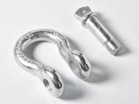 3" 26,000lbs Tow Strap 20 ft off-road snatch recovery w Galvanized Bow Shackles