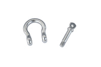 2x Bow Shackle Marine 304 Stainless Steel D-Ring 4mm 5/32" Boat Rigging