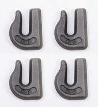 4x Weld on Grab Chain Hooks 3/8" Tractor Bucket Trailer Rigging Tow WLL 6600 lbs