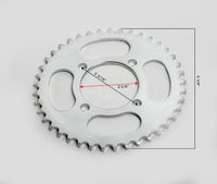 Sprocket drive gear chain wheel #420 41T 4 hole w Free ratchet Hub apater GoKart