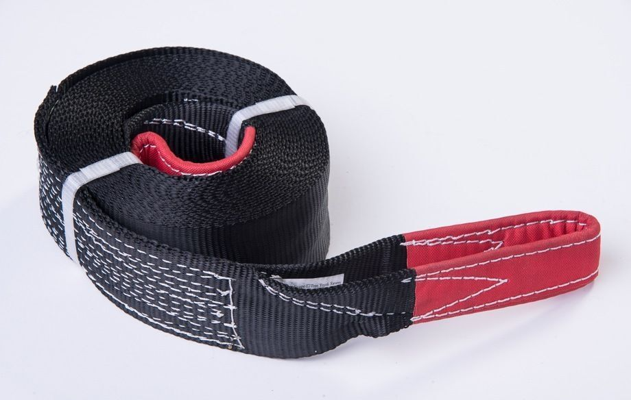 Tow Strap Winch Sling 3"x20ft 14000lbs OffRoad Vehicle Recovery SUV ATV UTV 3x20