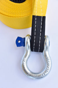 Tow Strap Winch Recovery 3x30 3" 20000 lbs 9Ton 30ft tree saver Jeep Snow Mud