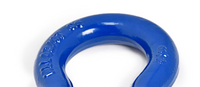 Premium BLUE D-Ring 3/4" Bow Shackle w BLACK Screw Pin 10500 LB Capacity Jeep CJ