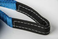 2x SUV Truck Tow Strap 3" 20000lbs BLUE 9T 3x20 ft car Pull winch OffRoad Snow