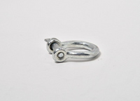 Bow Shackle 5mm 3/16" M5 Nickel Plated Steel Screw Pin Anchor Rigging Pack of 25