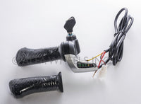 48V Universal Electric Scooter Bike Throttle w Indicator & Lock switch 48 Volts