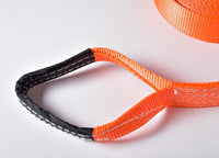 2" 14000lbs Tow Strap 20 ft winch sling 2in 20ft vehicle recovery 2x20 Mud Snow