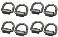 (8) 5/8" D Ring Weld On Tie Down for Flatbed Truck Trailer Chain Straps Rope