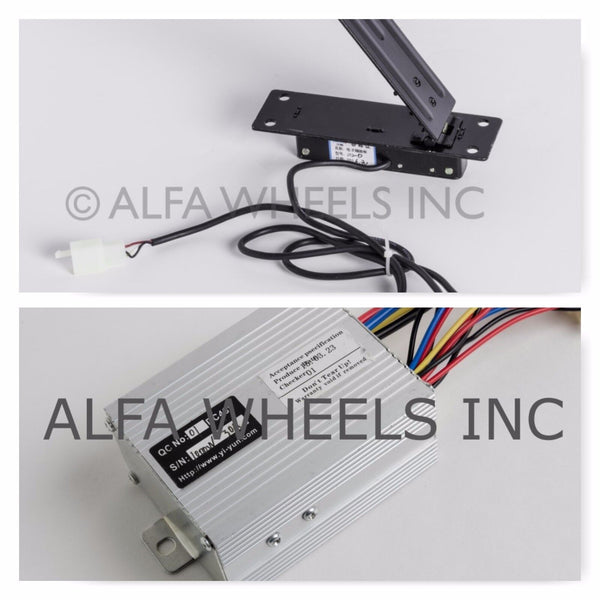 1000W 48 V kit Speed Control & Foot Pedal Throttle scooter ebike elect