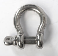 25x 1/2" Marine Bow Shackle Clevis DRing 316 Stainless Steel Sailboat Rigging