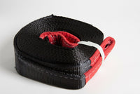 Tow Strap 30ft Winch Rescue 3x30 3" 20000lbs 9Ton off-road Jeep CJ Snow Mud Tree
