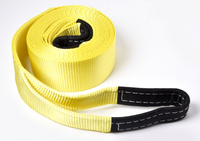 3" 20000 lbs 9T 3x20 ft auto car SUV Truck Tow Strap rope winch off-road recover