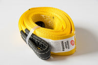 2x Tow Strap Winch Rescue 10ft 9T 3" 20000lbs Tree Saver rigging Mud 3x10 Snow