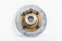 Sprocket Chain Drive 54T T8F 8mm w Axle Axel Shaft Hub Free Wheel 3/4" Adapter