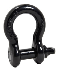 2x BLACK 3/4" Bow Shackles D Ring Screw Pin Jeep CJ Off-Road Anchor Bow 4 3/4TON