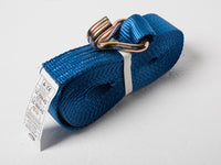 8x Blue Ratchet Strap Tie Down J Hook Cargo 27 ft 2" 11000lbs 5T Heavy Duty RV