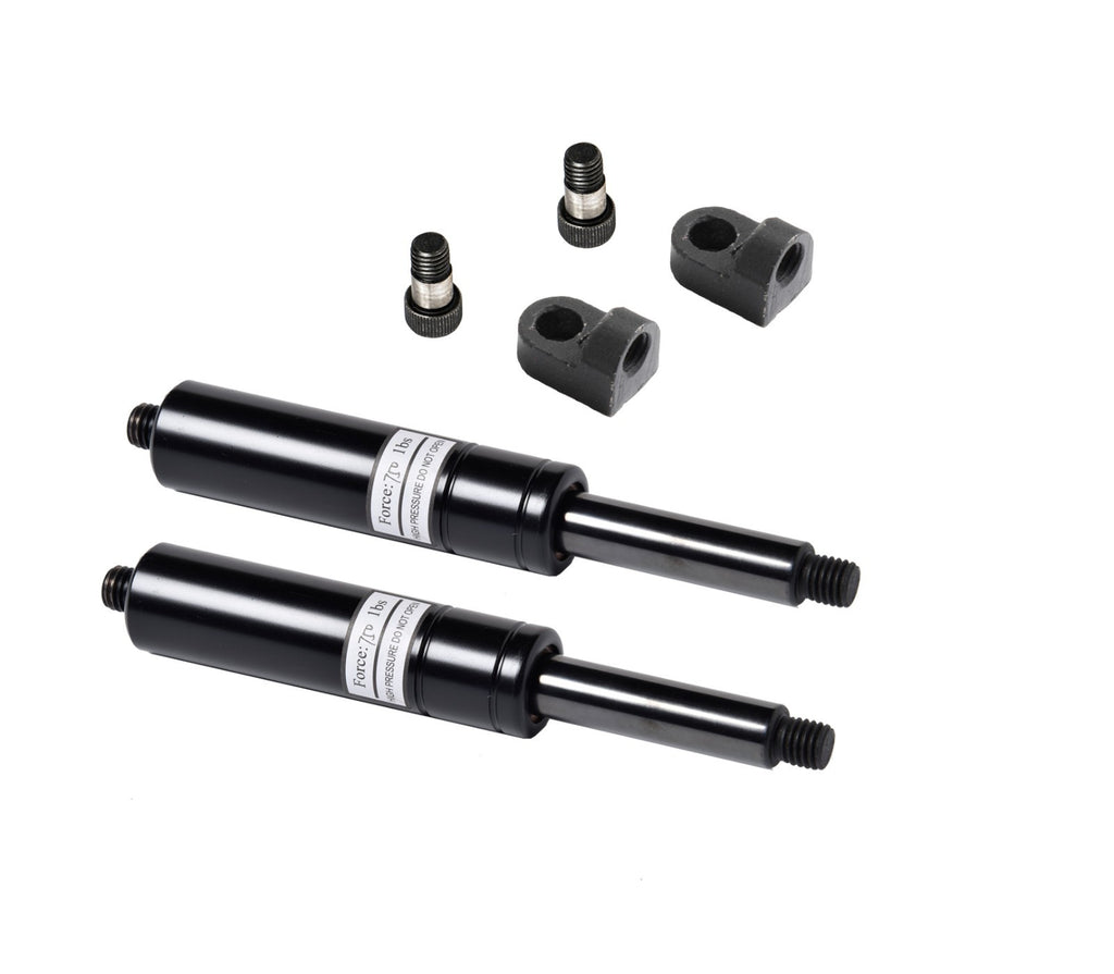 2x 750lbs Lambo door shock f vertical hinge lamborghini w L fitting & Bolt