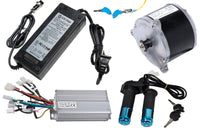 Electric Scooter GoKart Motor Kit Currie Face 48V 900W Control Charger Throttle