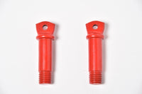2 Pack 5/8" Red Bow Shackle D-Ring w 3/4" Clevis Screw Pin WLL 7000 lbs 3.25 TON