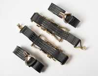 Ratchet Strap J Hook 2x 1.5"x15' 4000lb Heavy Duty Tie Down Cargo ATV UTV 1.5x15