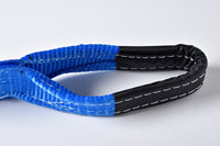 3" 26,000lbs Tow Strap 20 ft off-road snatch recovery w D-Ring Bow Shackle