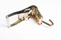 4x Ratchet Snap Handle 2" J Hook Truck Tie Down f Race Hauler Tow Dolly Strap