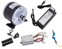350 W 24 V electric motor kit w speed control Thumb Throttle Charger & Key lock