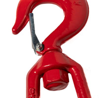 10 Pack Swivel Eye Hook G70 w Latch 5/8" Alloy Steel 3Ton Hoist Lifting Rigging