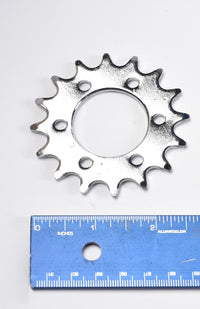 #410 1/2" Pitch 16T Sprocket 6 hole fix Drive w keyed Axle Shaft Hub Adapter DIY